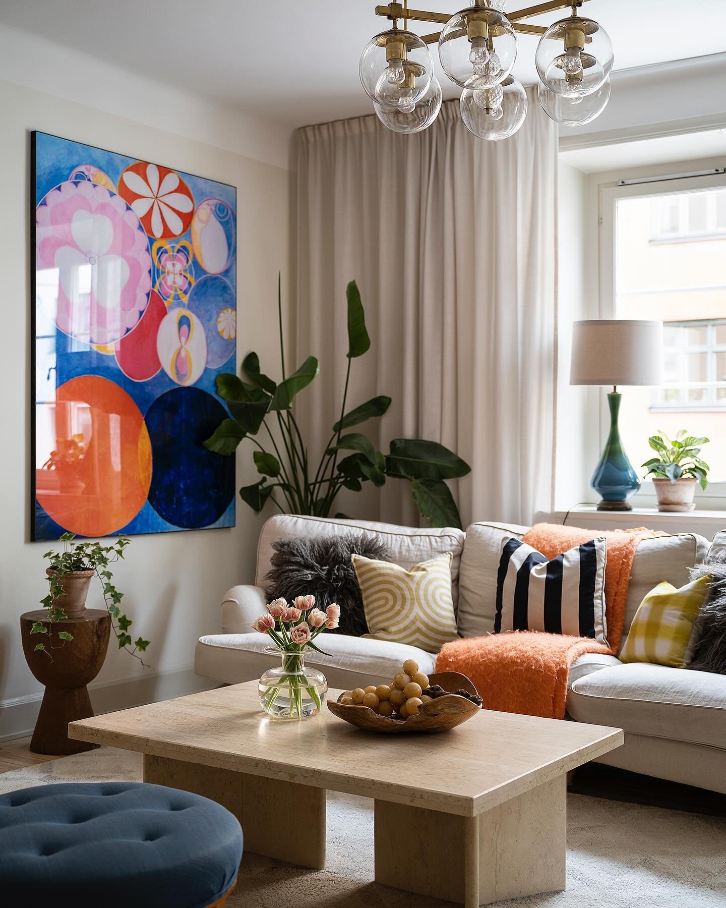 Stockholm&rsquo;s spring weather is hiding in this room. 

Photo by me @elisabethphotography for @traditionmakleri