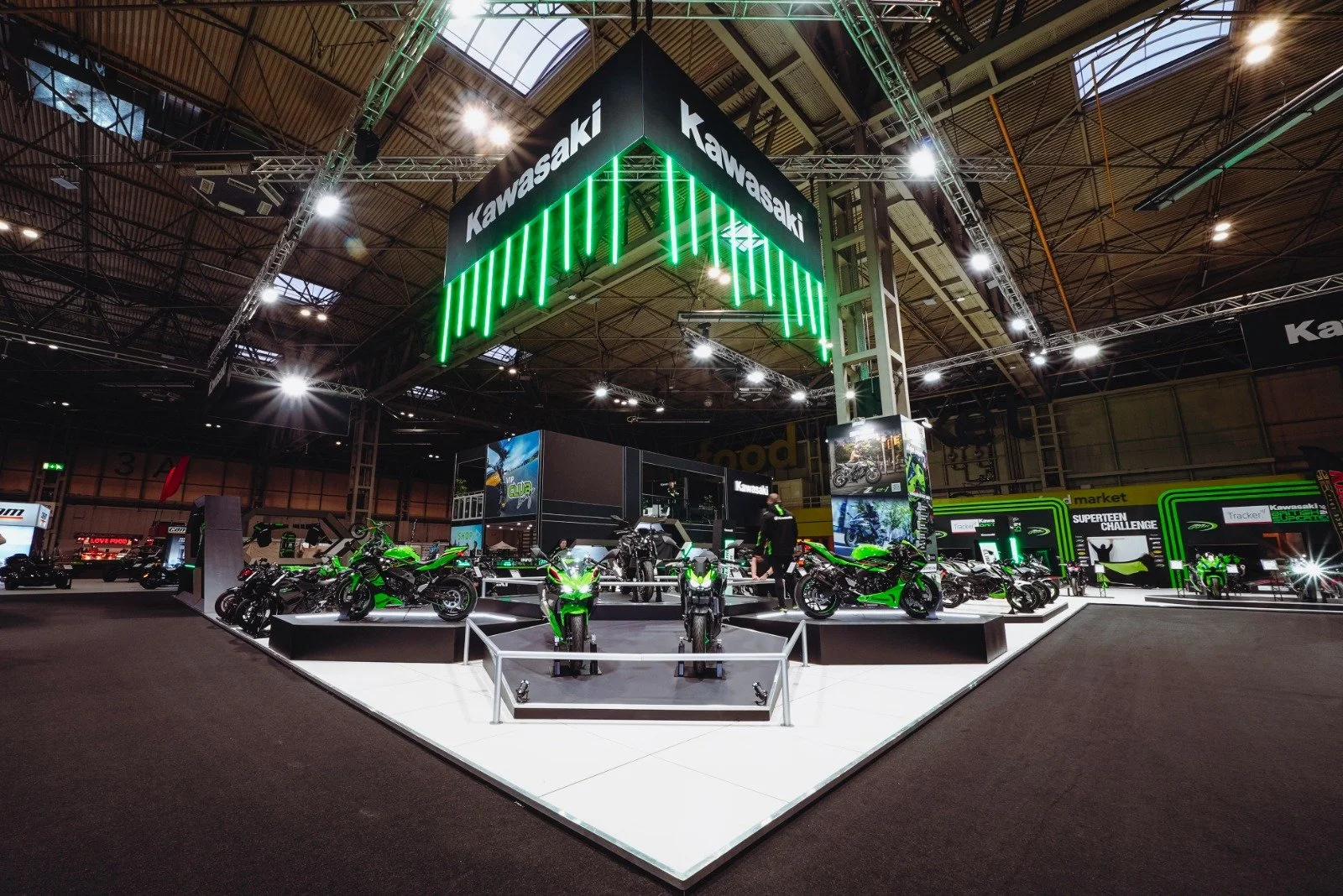 Holeshot helps Kawasaki maximise Motorcycle Live