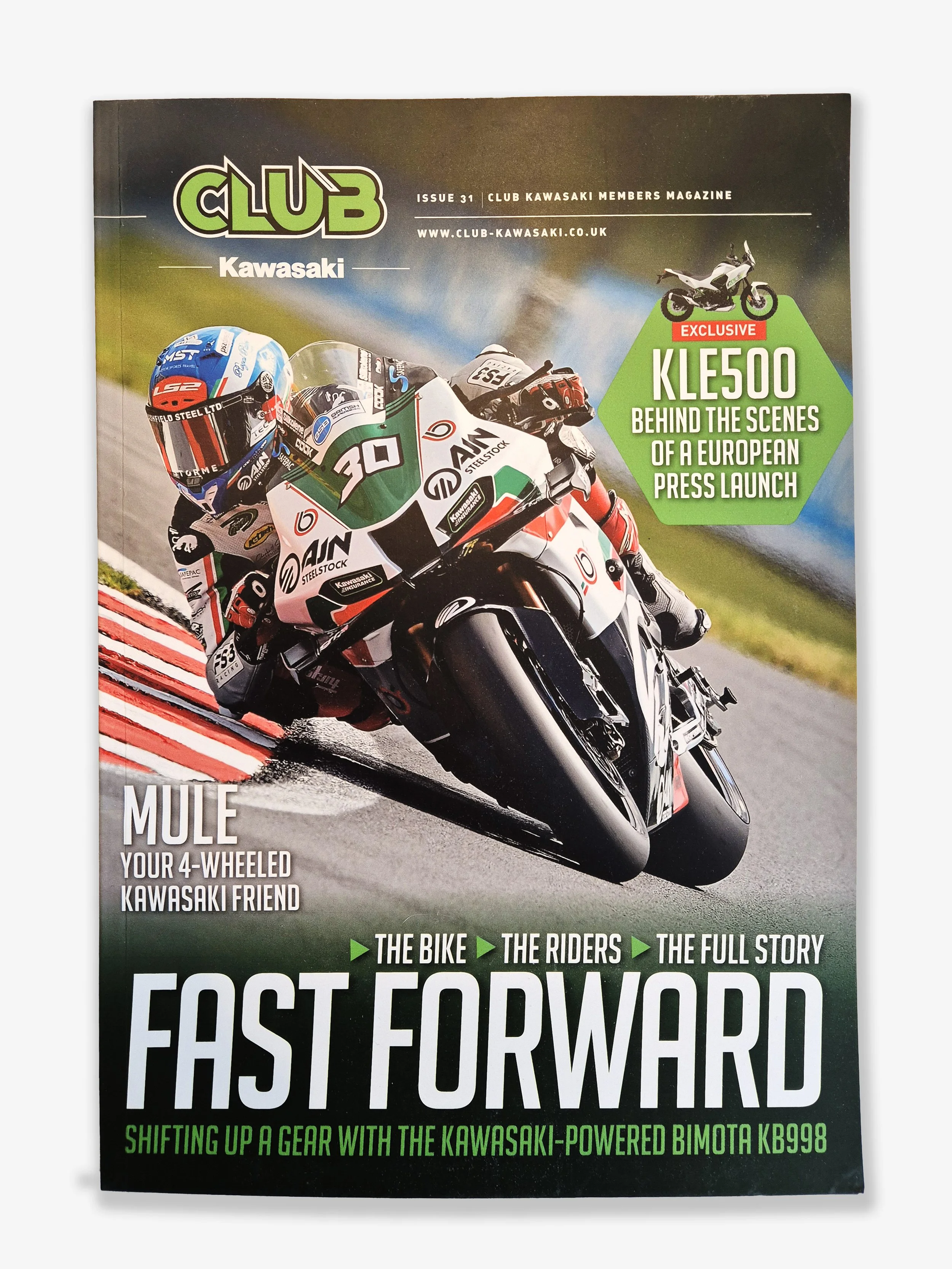 Holeshot PR Helps Bring Latest Club Kawasaki Magazine To Life