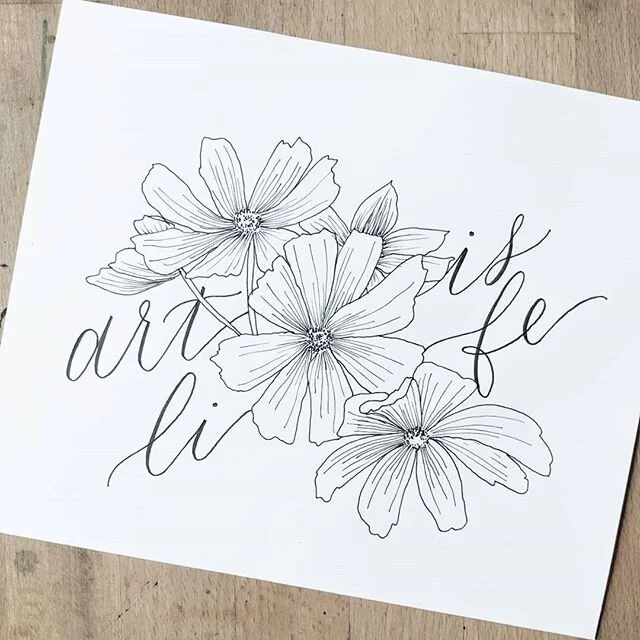 today's to do list: do more life 😇
.
#calligraphy #learncalligraphy #moderncalligraphy #modernlettering #lettering #envelopecalligraphy #invitations #weddingcalligrapher #seattlecalligraphy #seattlecalligrapher #calligraphyquotes #calligraphylyrics 