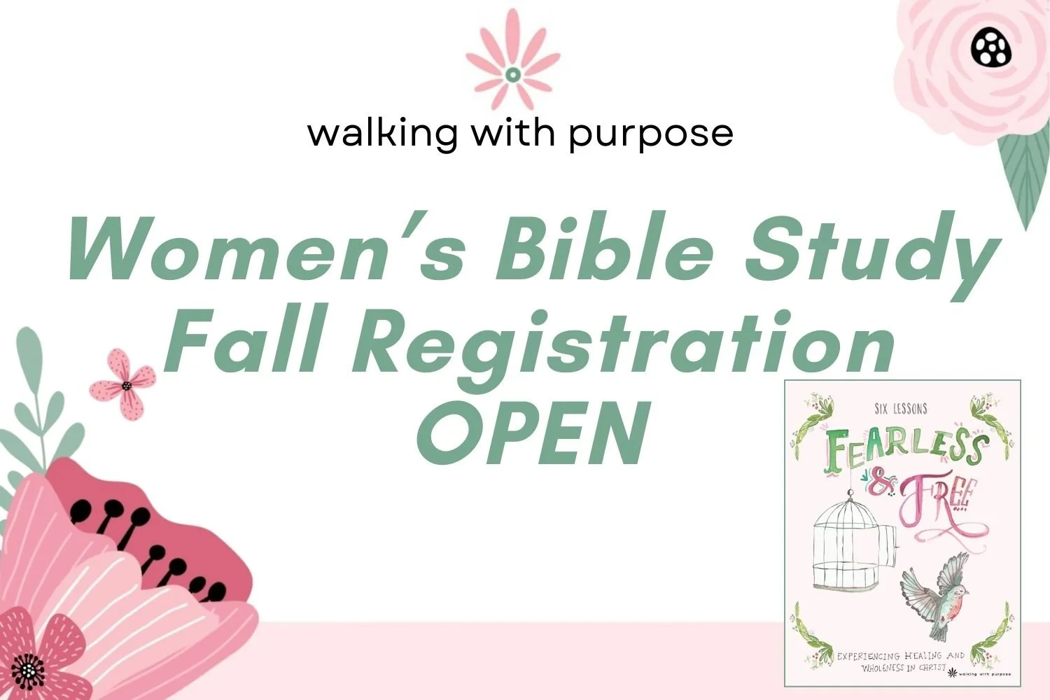 Fall Women's Bible Study Registration 