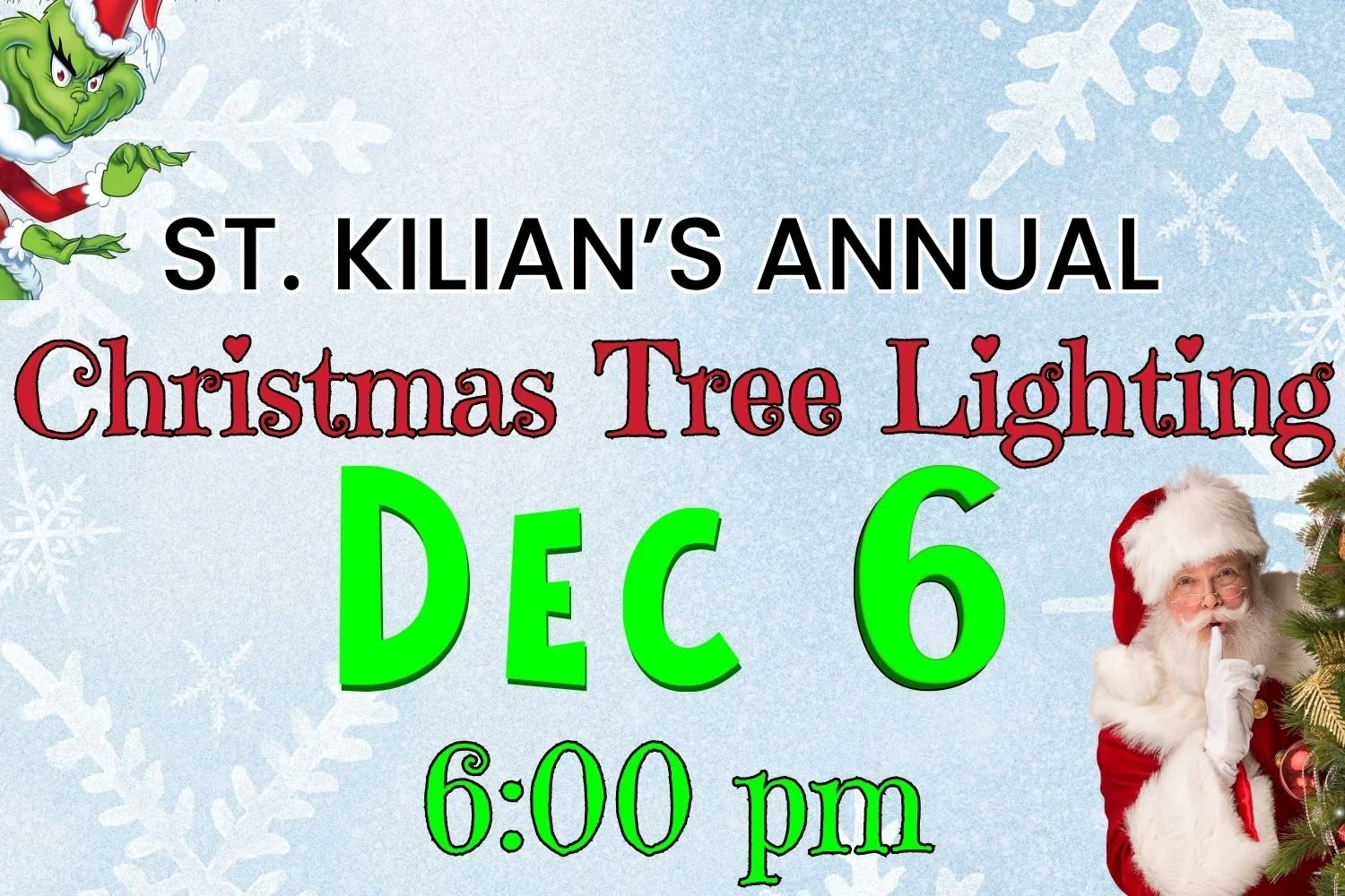 St. Kilian Tree Lighting 