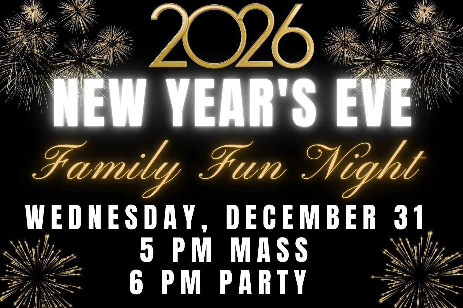 NYE Family Fun Night