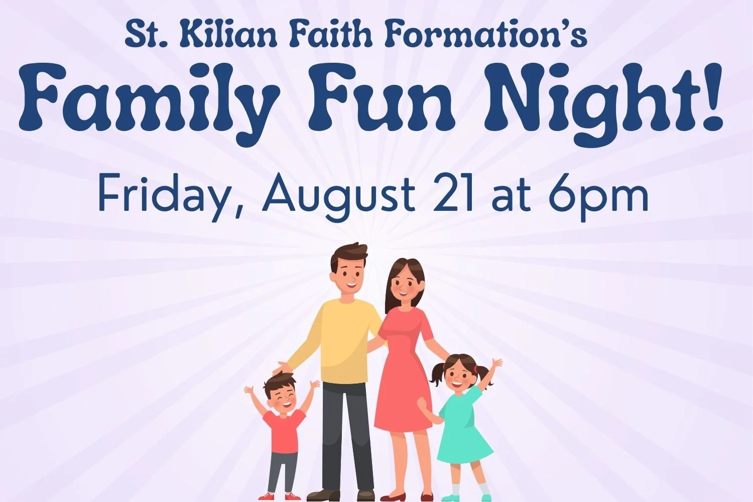 Faith Formation's Family Fun Night