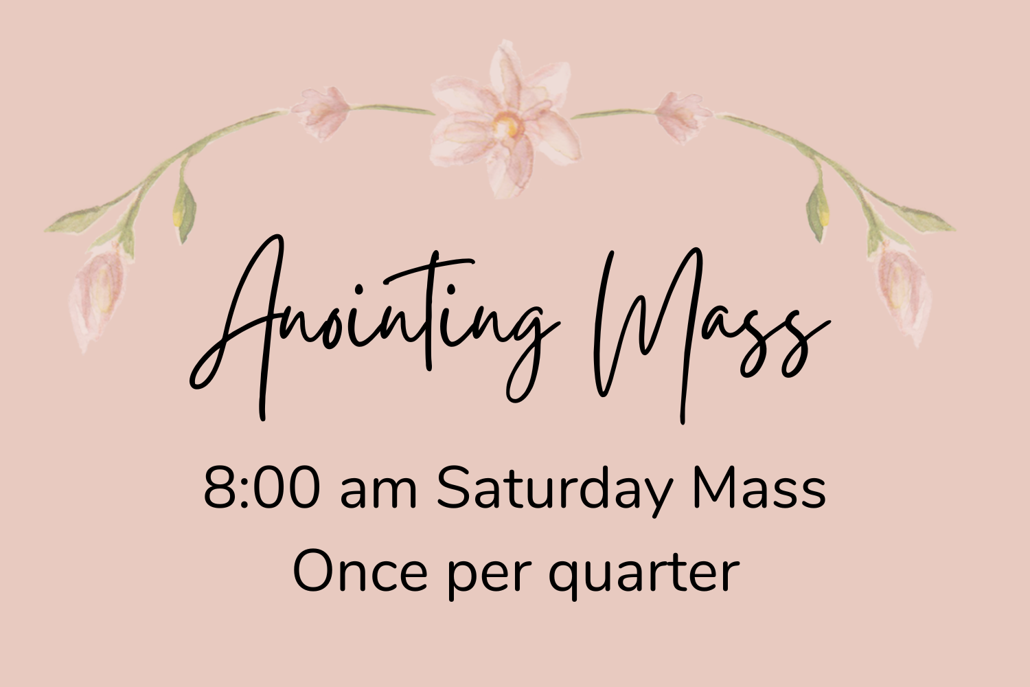 Anointing Mass