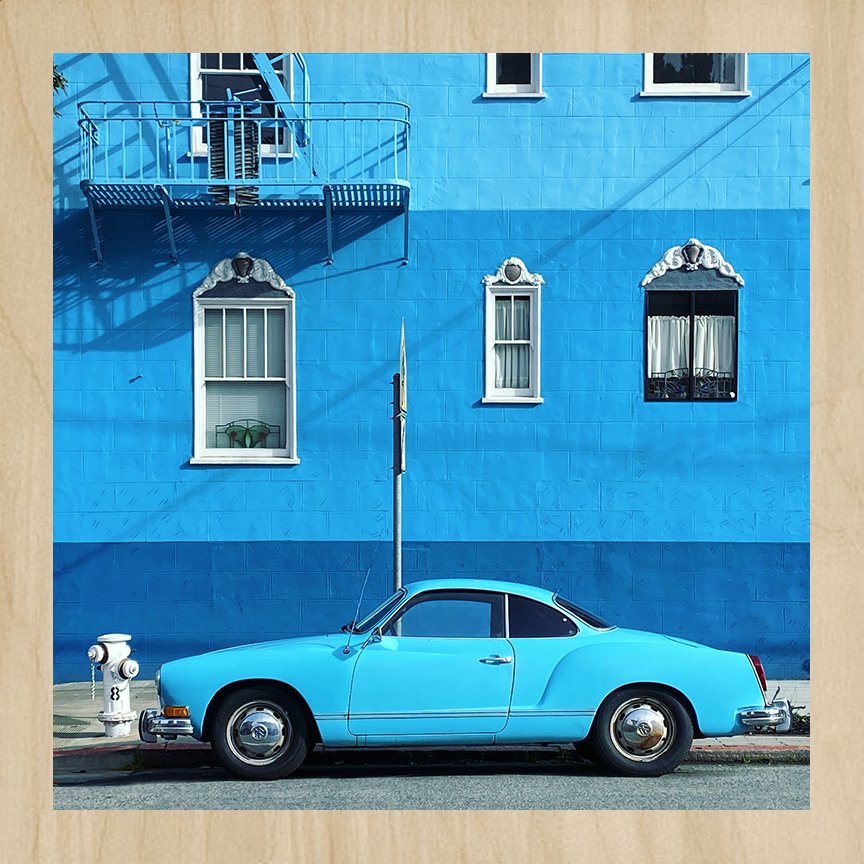 Blue on Blue Ghia