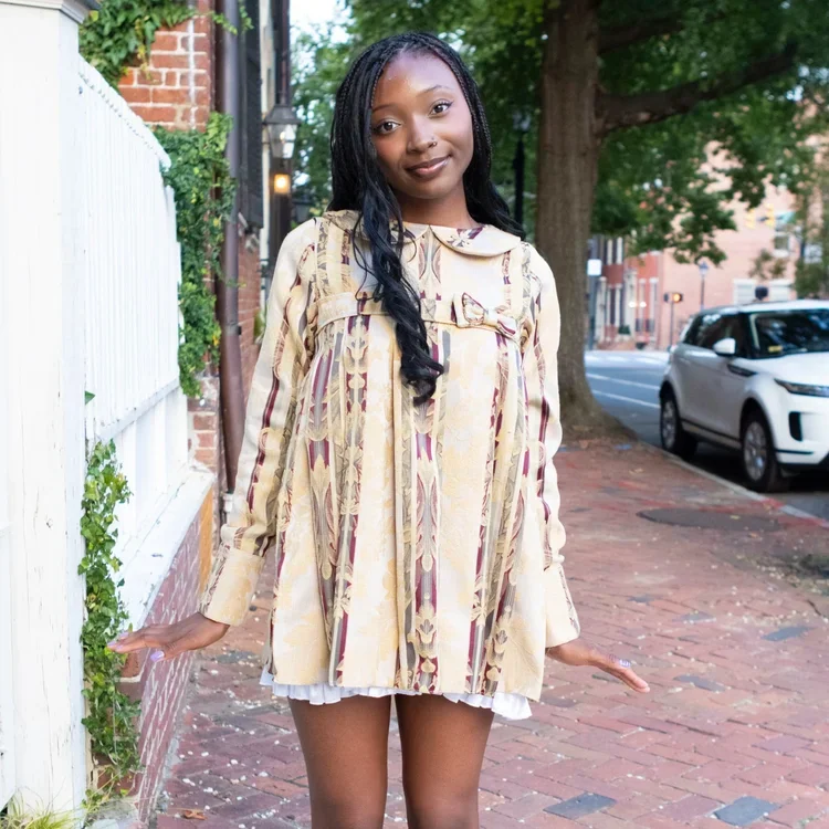 DK O32 – Upcycled BBY Doll Mini Dress - S