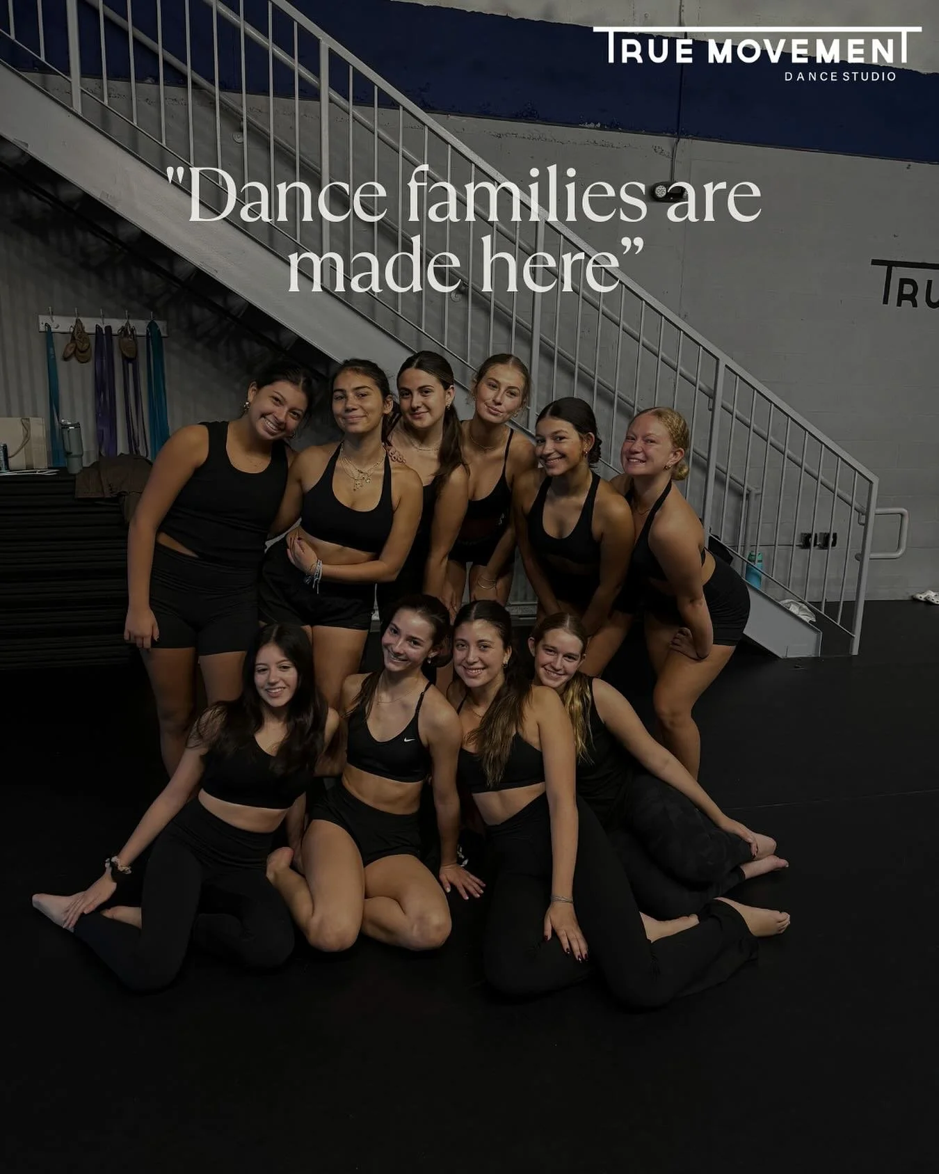 From shared laughs to late-night rehearsals dance families are made here, and  we&rsquo;re so proud of ours. 🩰❤️ #TrueMovementFamily
