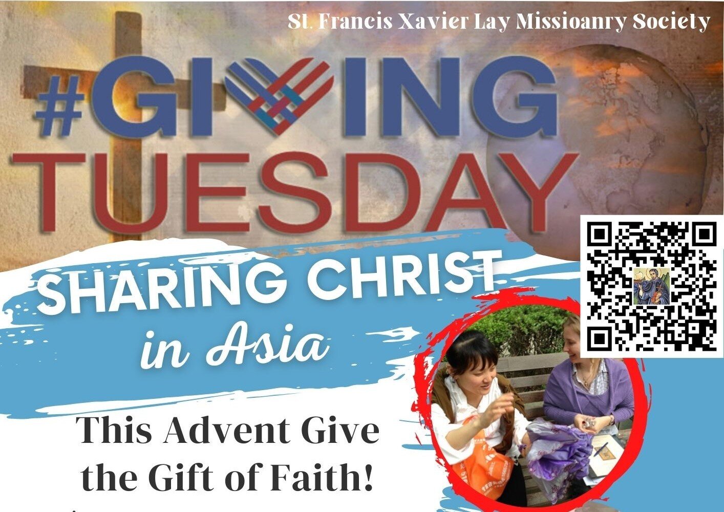 Help bring the Gospel to Asia this Giving Tuesday