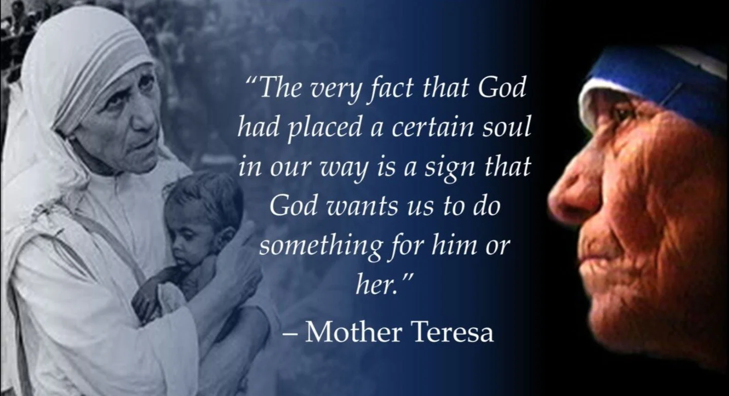 "Called to Love Beyond Ourselves" -- Mother Teresa • UK Updates • Join the Fall Mission Prayer Team