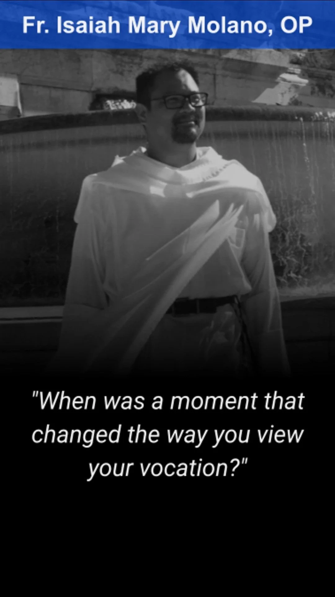 Seeing his Vocation in a new light
Fr. Isaiah shares one of his top 5 moments that changed the way he sees the world and his vocation as a missionary.
********
St. Francis Xavier Lay Missionary Society
www.laymissionary.org
#Jesus #laymissionary #