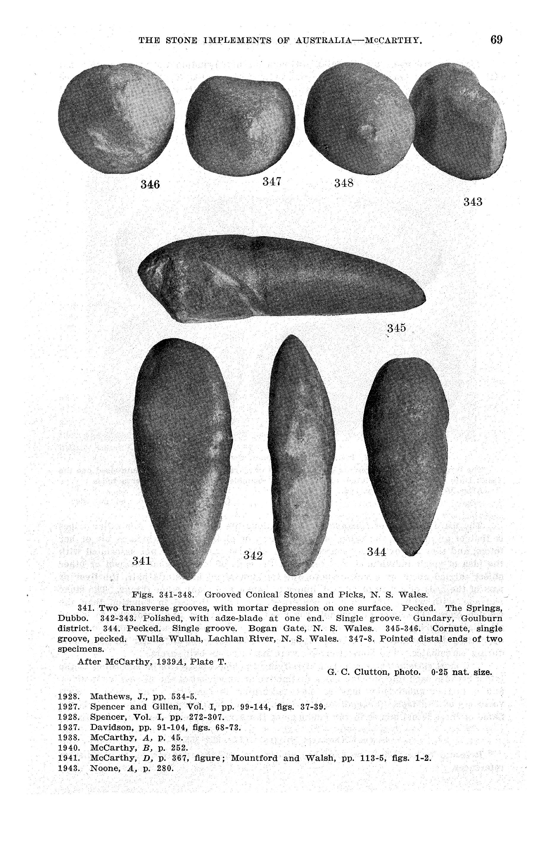 Stone Implements of Aust