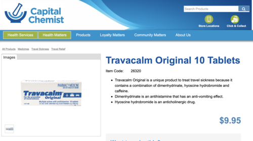 Travelcalm Travel Sickness medication is based on the Aboriginal drug ‘hyoscine’ - an example of the successful collaboration between Aboriginal plant knowledge and the Scientific Method