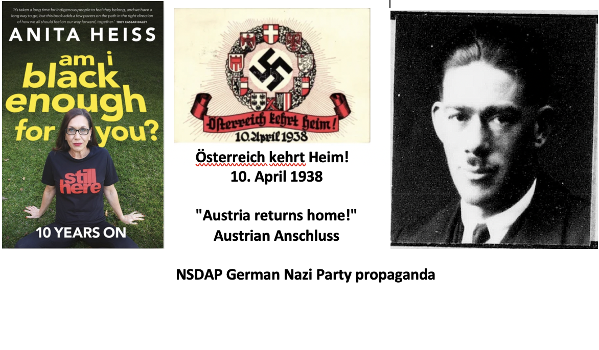 Anita Heiss' Nazi Grandfather - Is this the Ultimate Irony?  