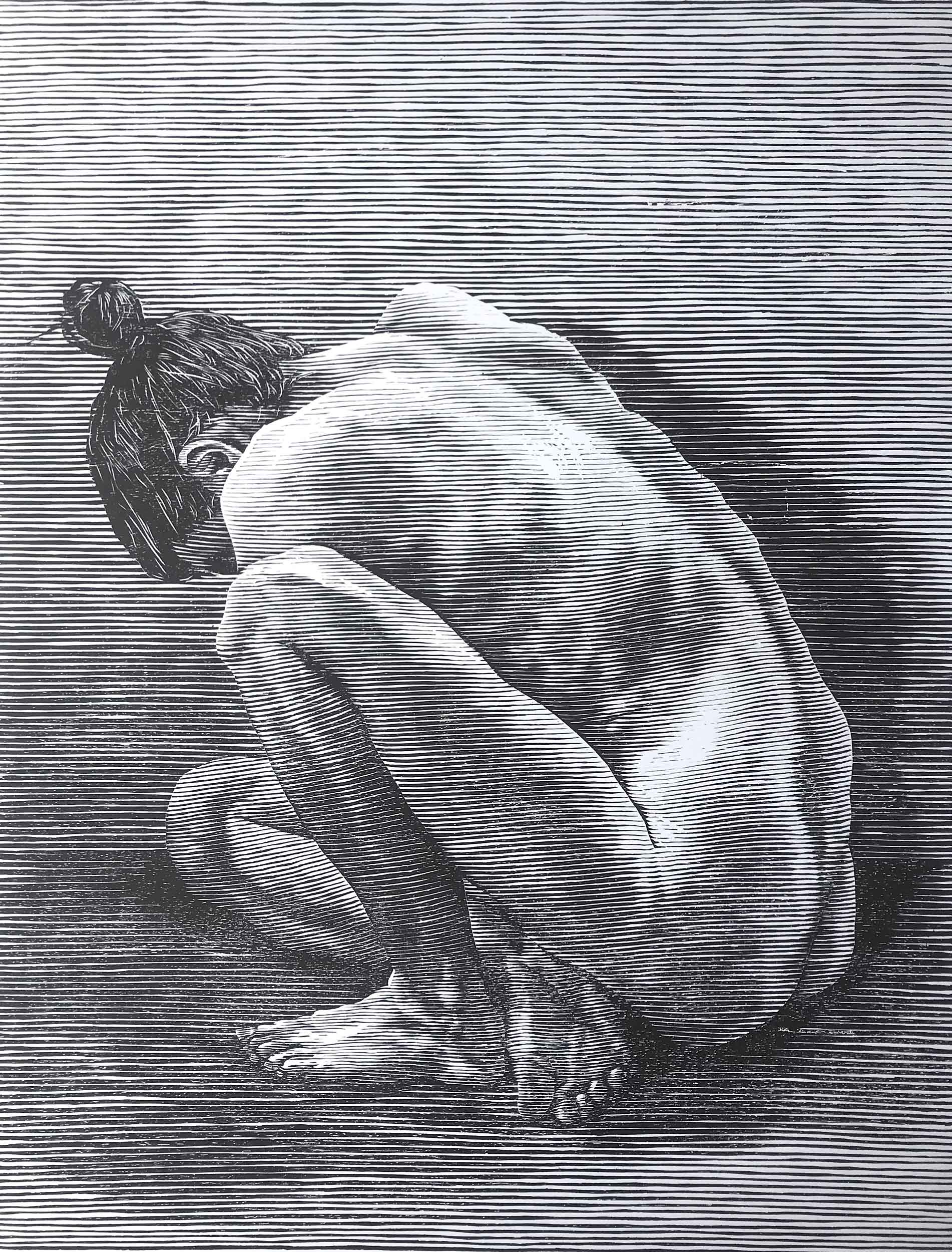 Crouching Figure, 2017