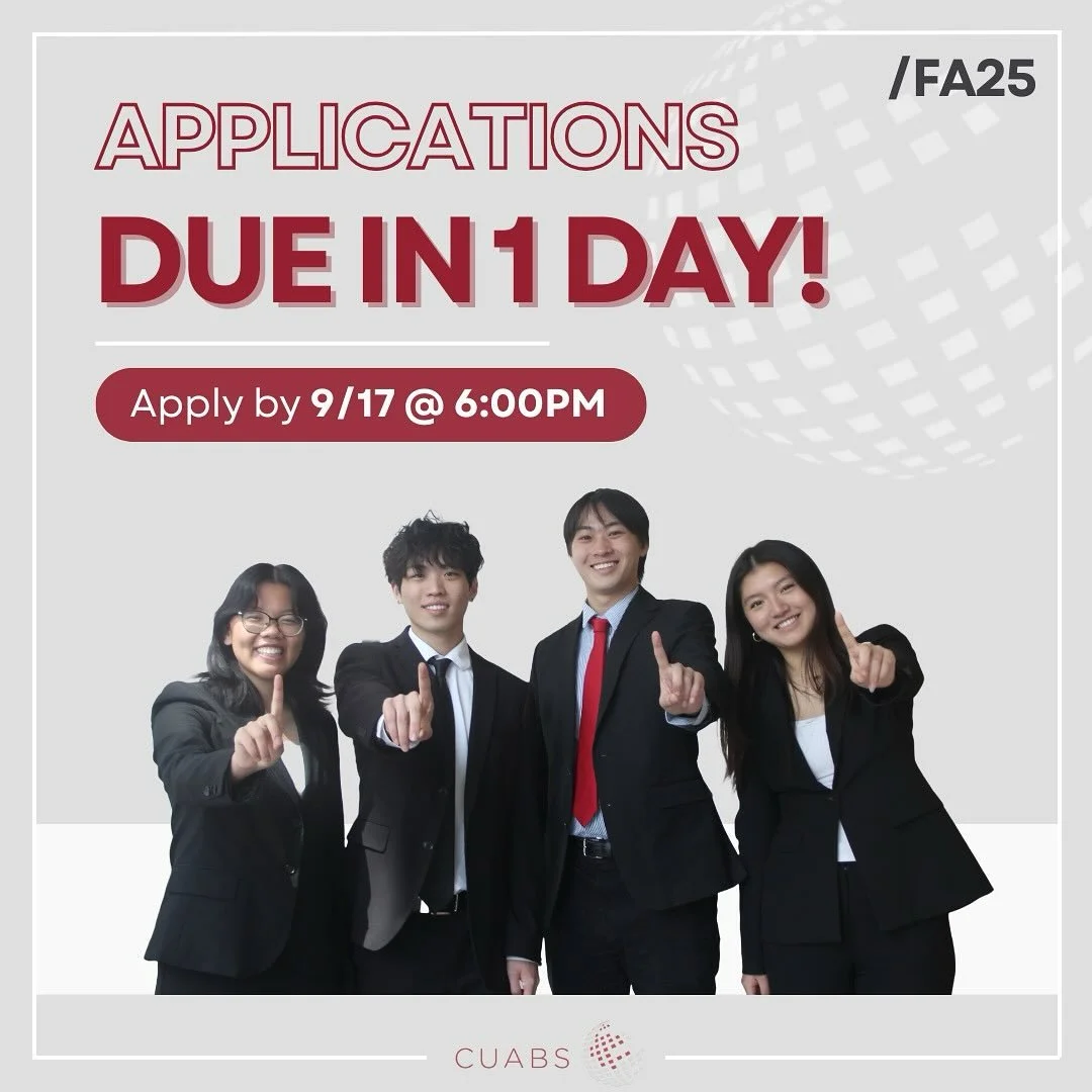 Only ONE more day until applications close! Applications are due tomorrow at 6 PM &mdash; don&rsquo;t miss your chance to apply using the link in bio or on our website.