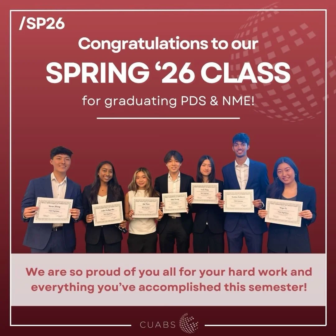 Huge congratulations to our Spring 2026 class for completing their new member semester and graduating PDS and NME! We are so proud of all the hard work you guys have put in and everything you&rsquo;ve accomplished so far. Looking forward to watching 