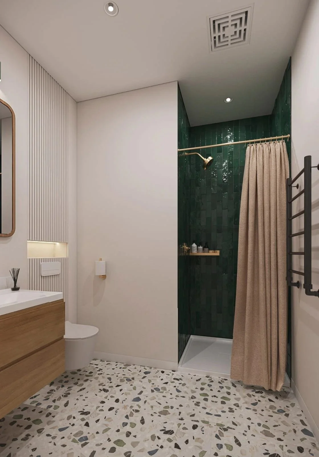 Material and Fixture selection as part of new home design