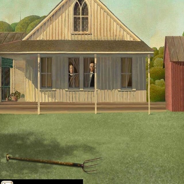 #americangothic #grantwood #stayhome