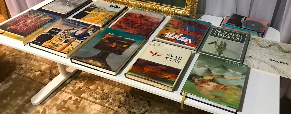 Sidney Nolan’s work spans five decades of continuous practice, spurning an ever-growing body of literature, catalogues and commentary.