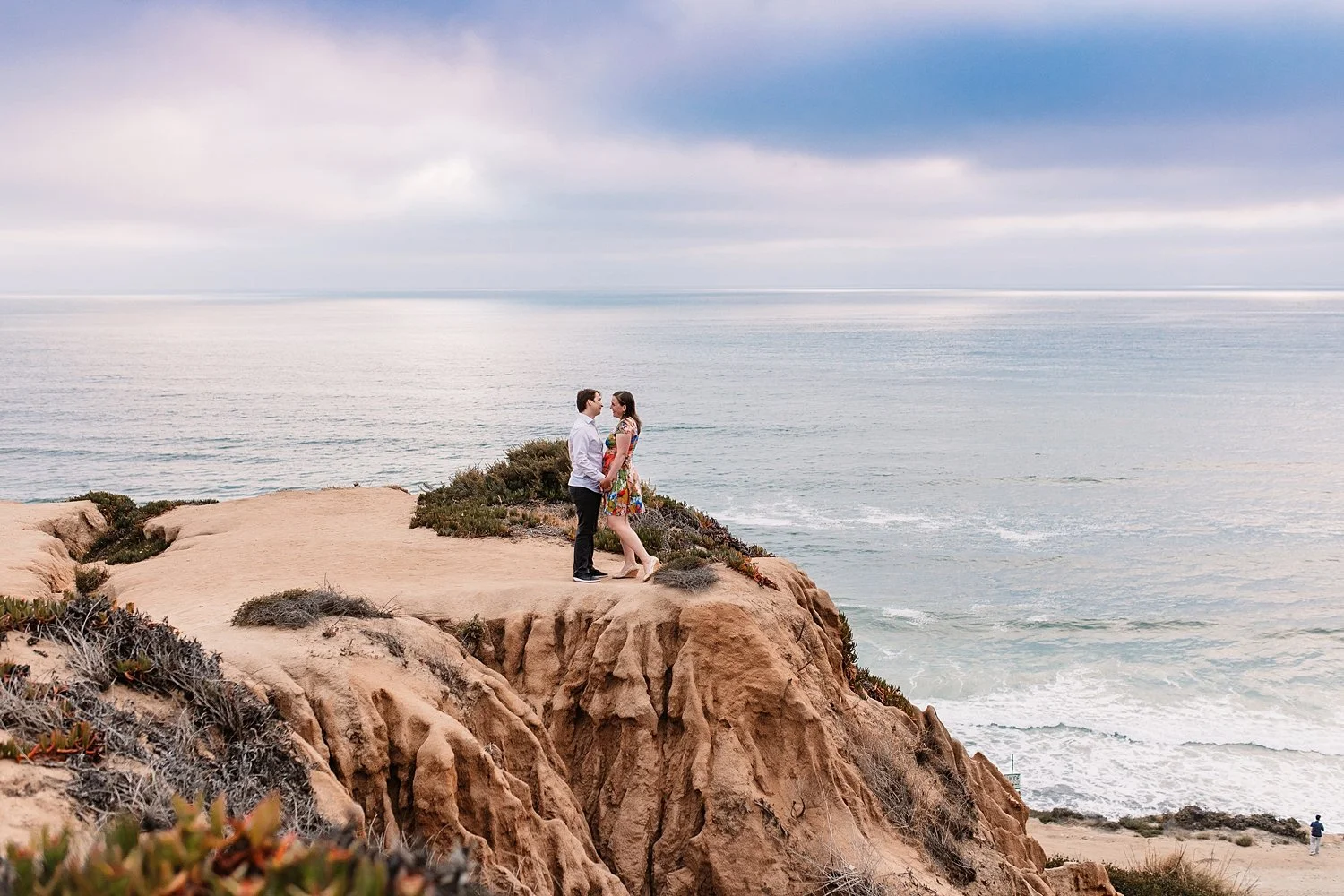 San Diego Proposal Photographer | Sunset Seat, Del Mar