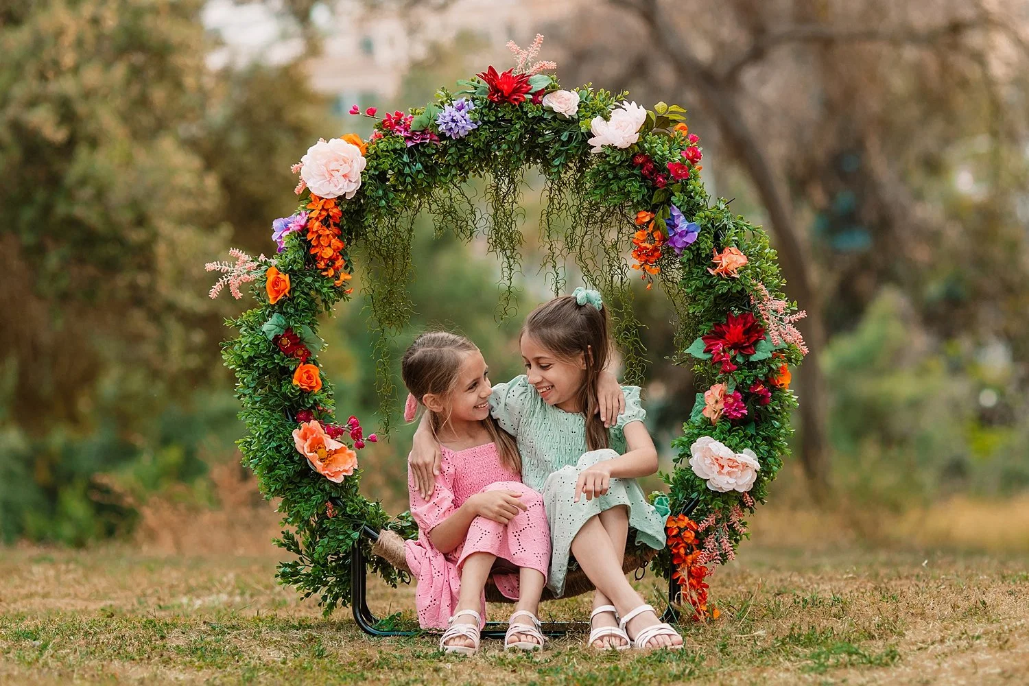 Floral Hoop Mini Sessions | San Diego Mini Session Photographer