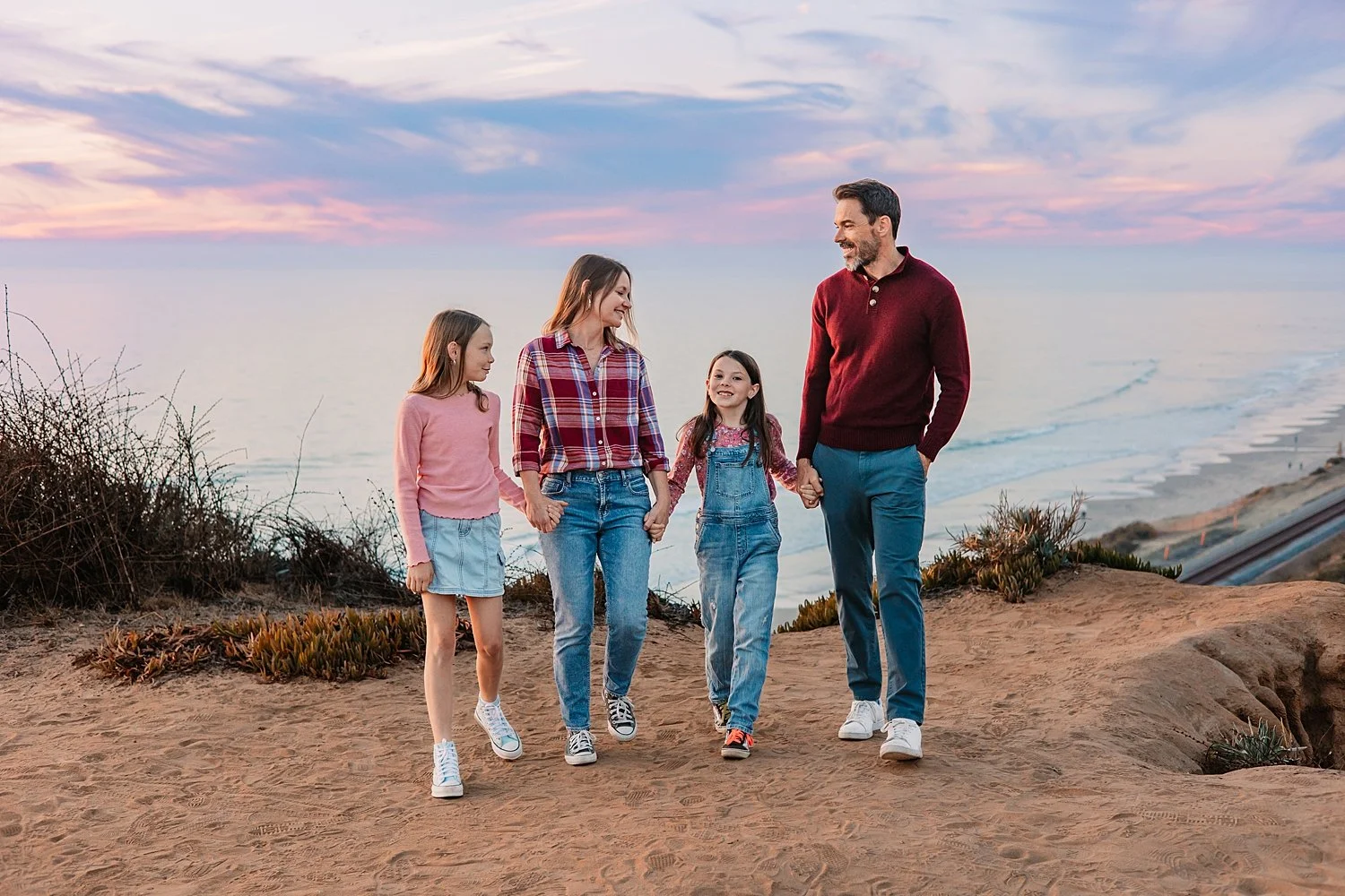 Sunset Seat Family Photos | Del Mar Photographers