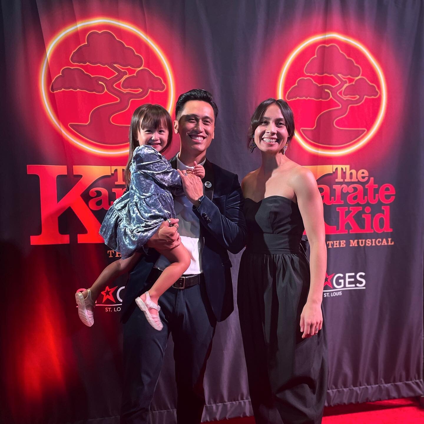Opening night (last week) for Karate Kid the musical.  Perfect moment to get free Christmas 2022 family photos.  Also a great place to teach a toddler red carpet etiquette - which she clearly demonstrates in 7 &amp; 8.

While it&rsquo;s been a dream 