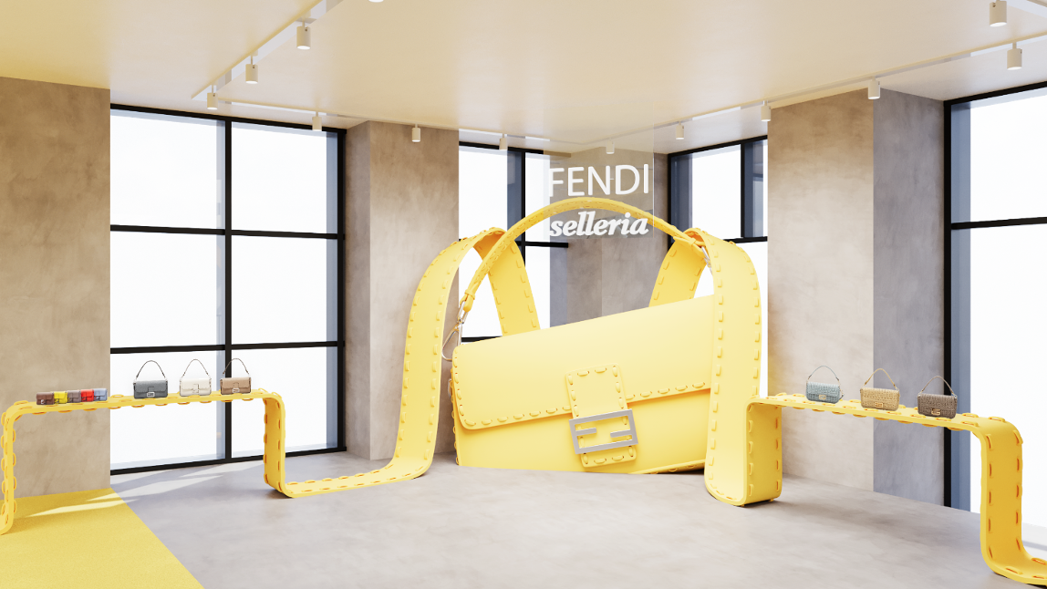 フェンディの体験型ポップアップストア「フェンディ セレリア