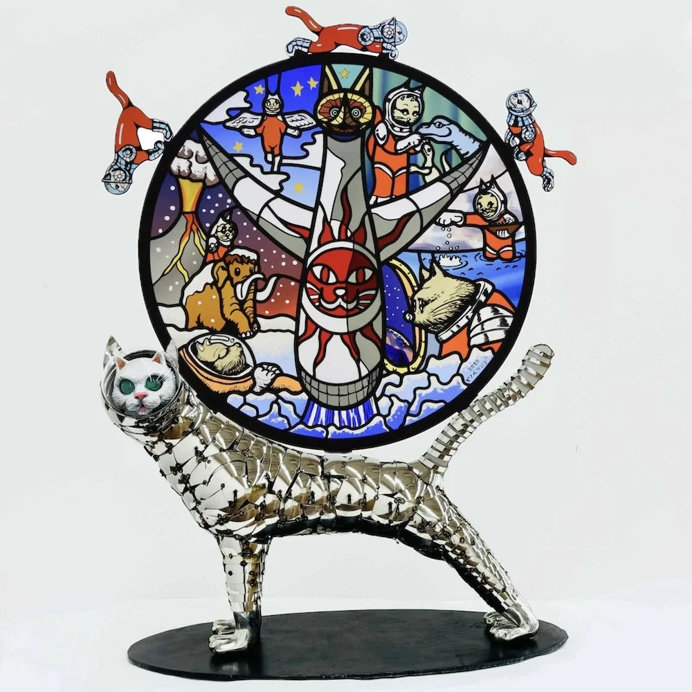 ヤノベケンジ「BIG CAT BANG」POP UP SHOP、GINZA SIXにて開催