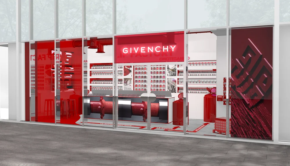 Givenchy Lip Factory In 表参道ヒルズ Popap ポパップ ポップアップ情報メディア