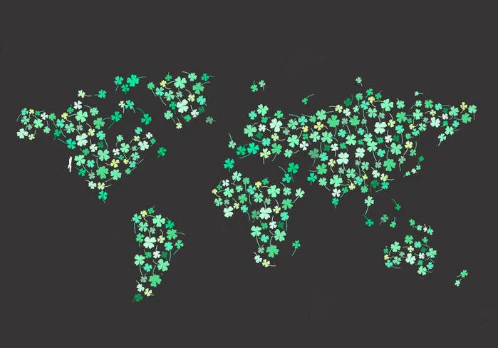 AIKO IKIZAWAが「四つ葉で世界地図をつくる」クラウドファンディングをスタート