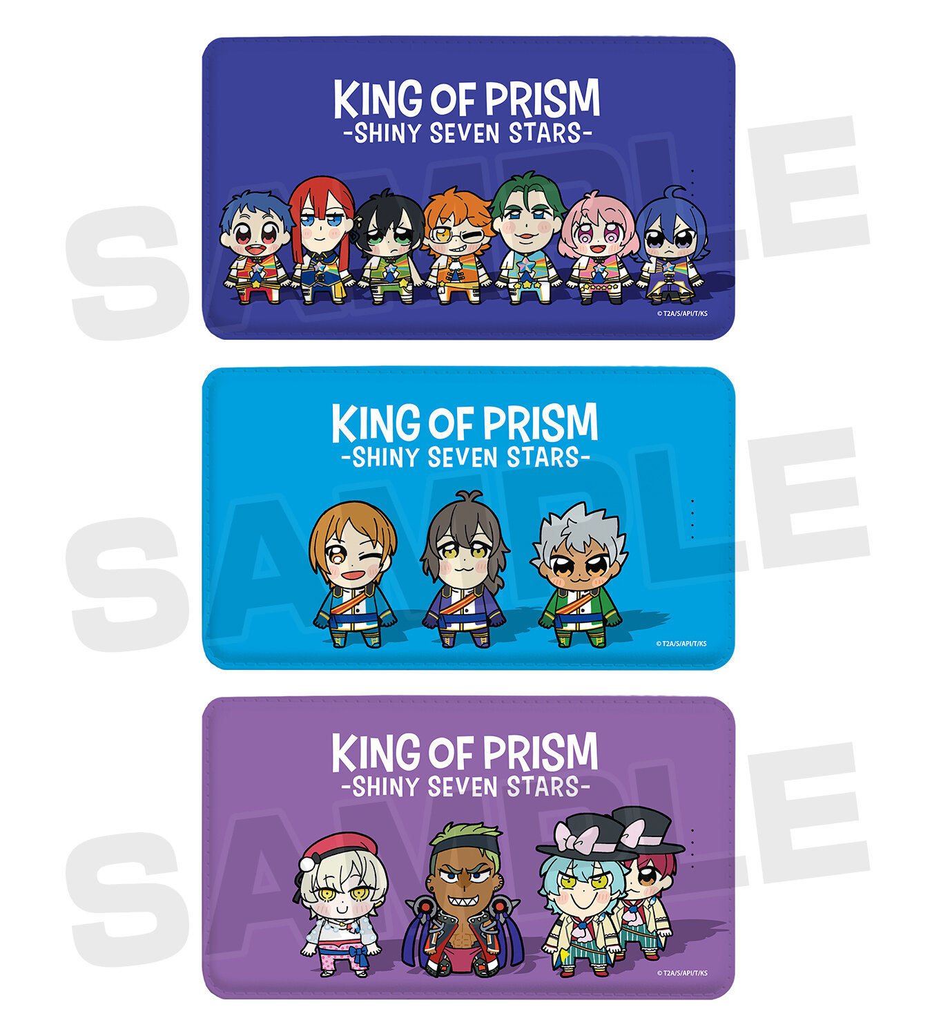 KING OF PRISM × 大川ぶくぶ モバイルバッテリー（全3種）
