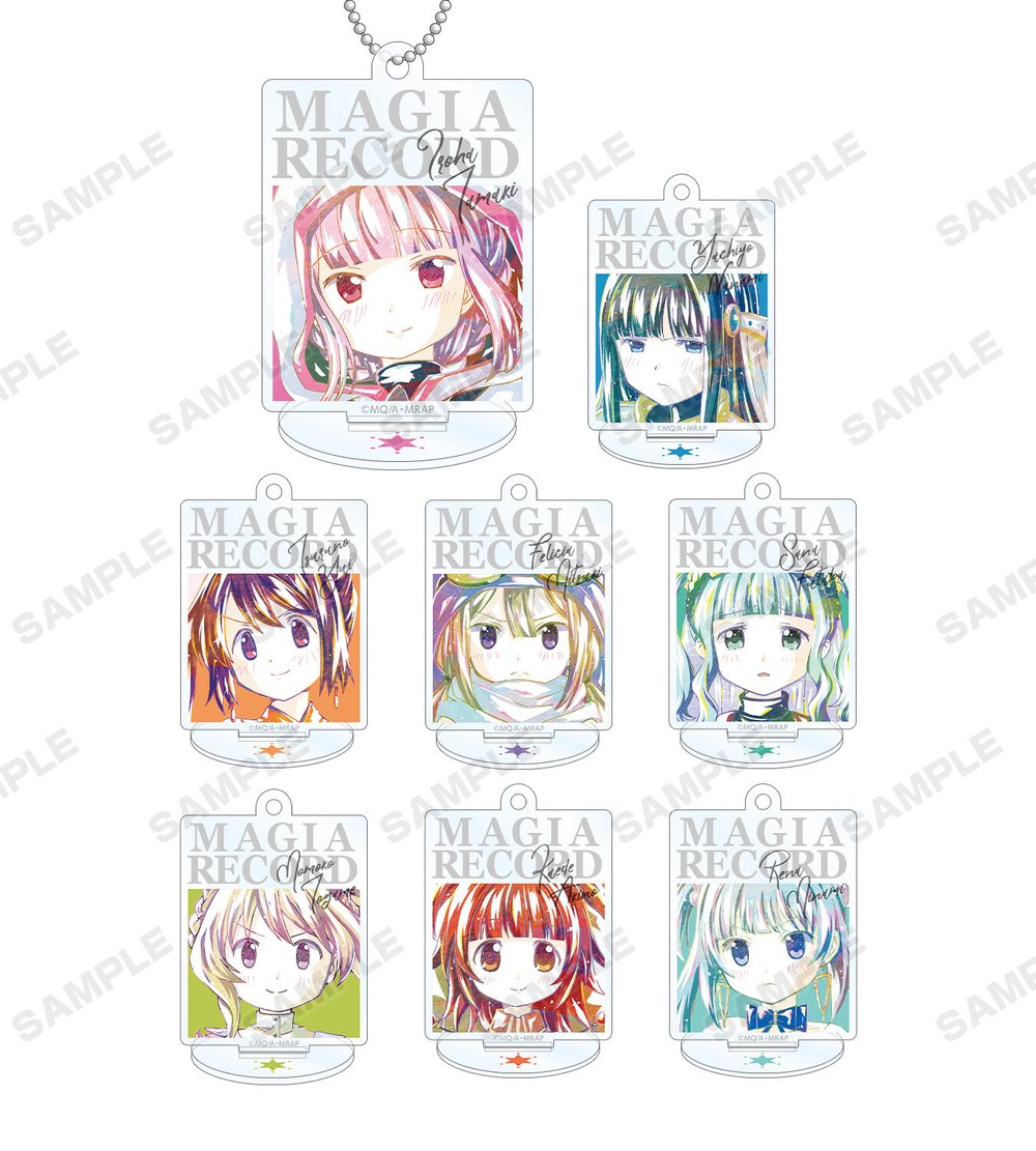 在庫有 まどマギ まどかマギカ マギレコ 10周年イベント アクリルスタンド 5点セット Www Anavara Com