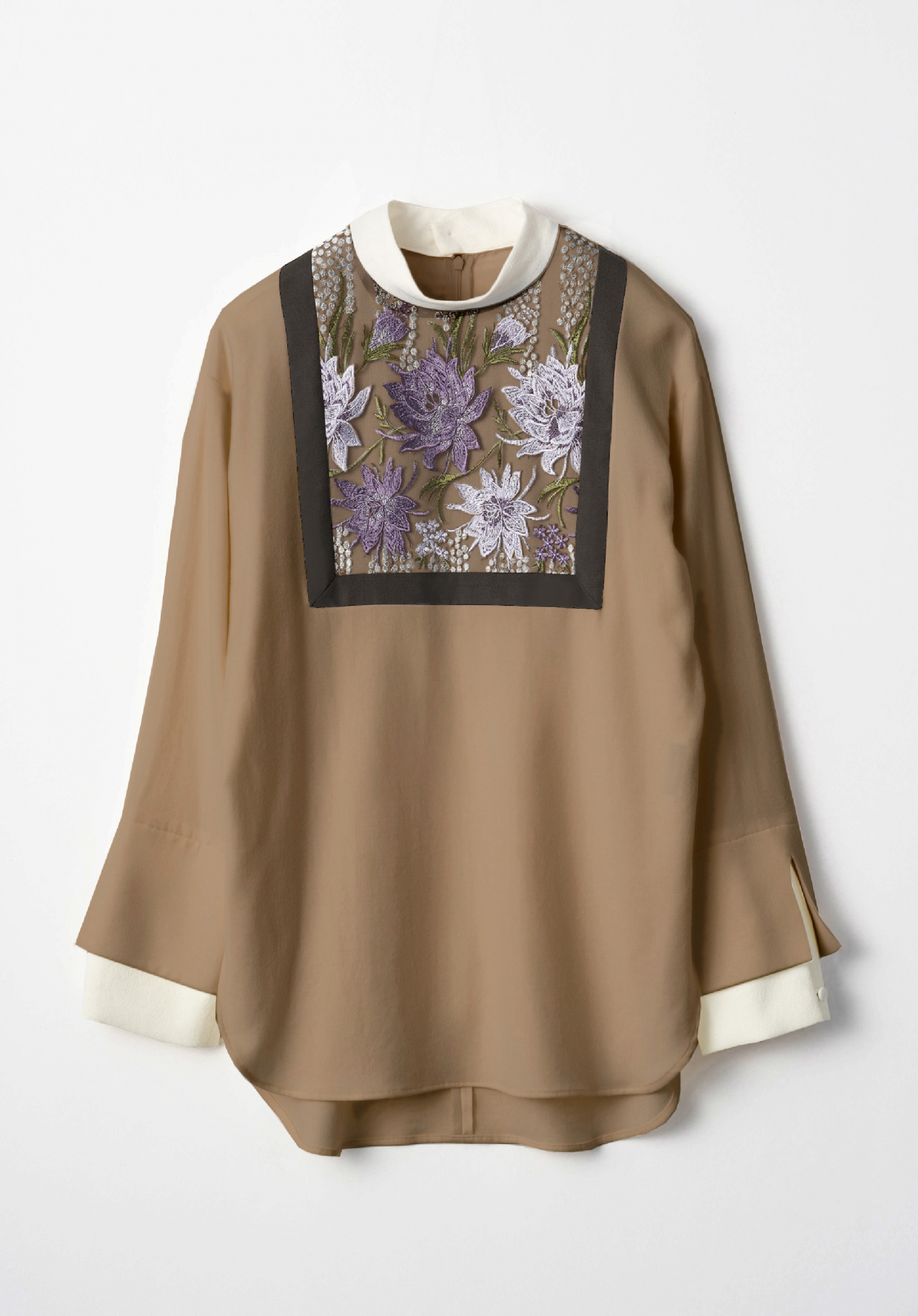 murral framed flower top ブラウン lex4biz.com.pe