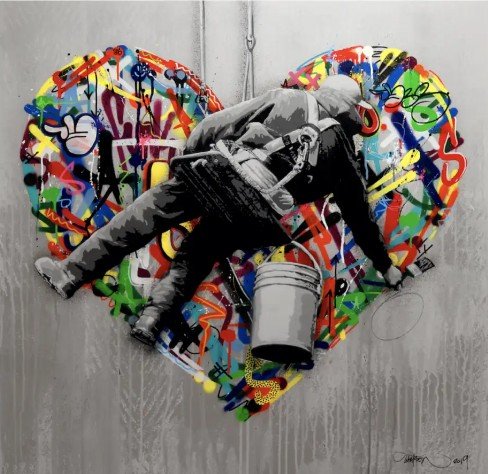 世界で注目されているストリートアーティスト、マーティン・ワトソンが