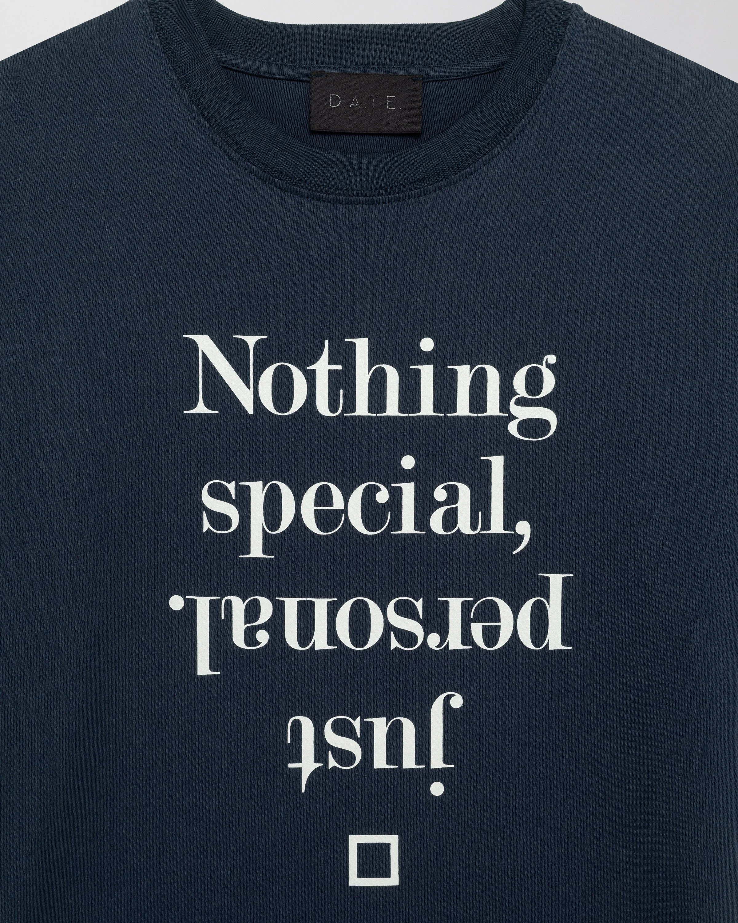 T-SHIRT NOTHING SPECIAL BLUE