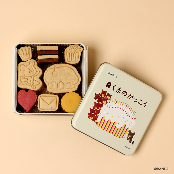 『くまのがっこう』ジャッキーのクッキー缶　価格：3,301円（税込）.png