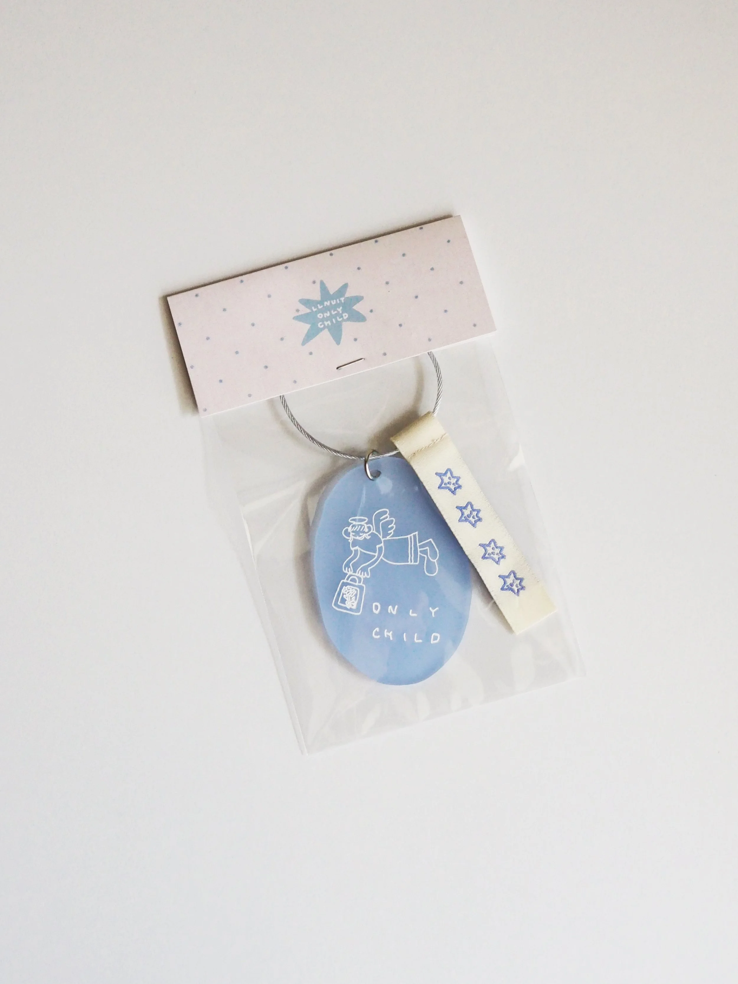 hanamonogatari key chain -Frosted Angel-