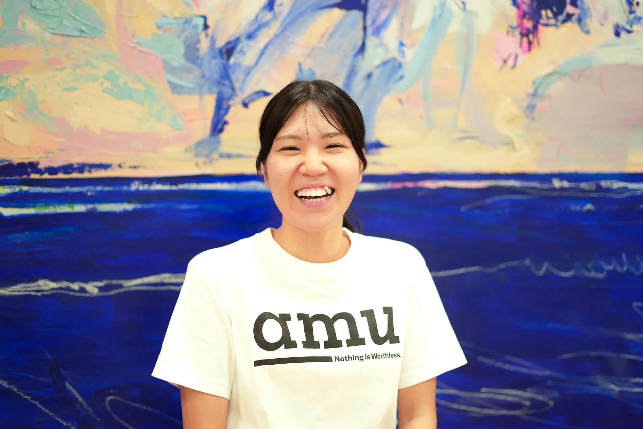 インタビューに応じてくださった、amu株式会社の大野さん