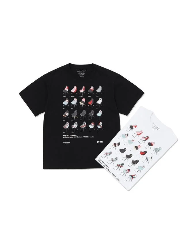 SPY×FAMILY Mid-Century MODERN S/S Tee THE CHAIR COLLECTION　¥6,600 (tax in)　