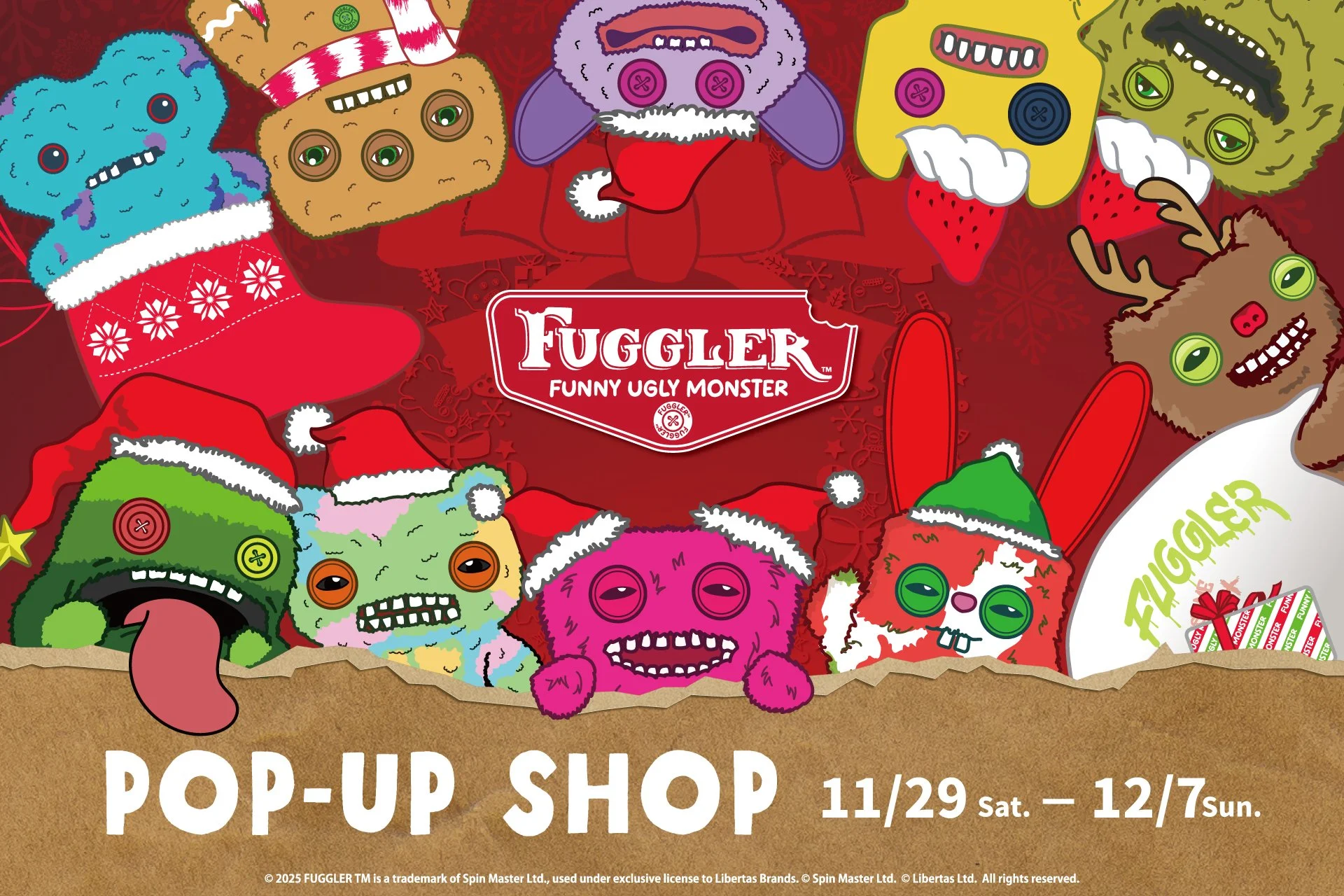 キモかわいいFUGGLER公式ショップが新宿マルイに登場！限定グッズ・新作アパレルを先行販売