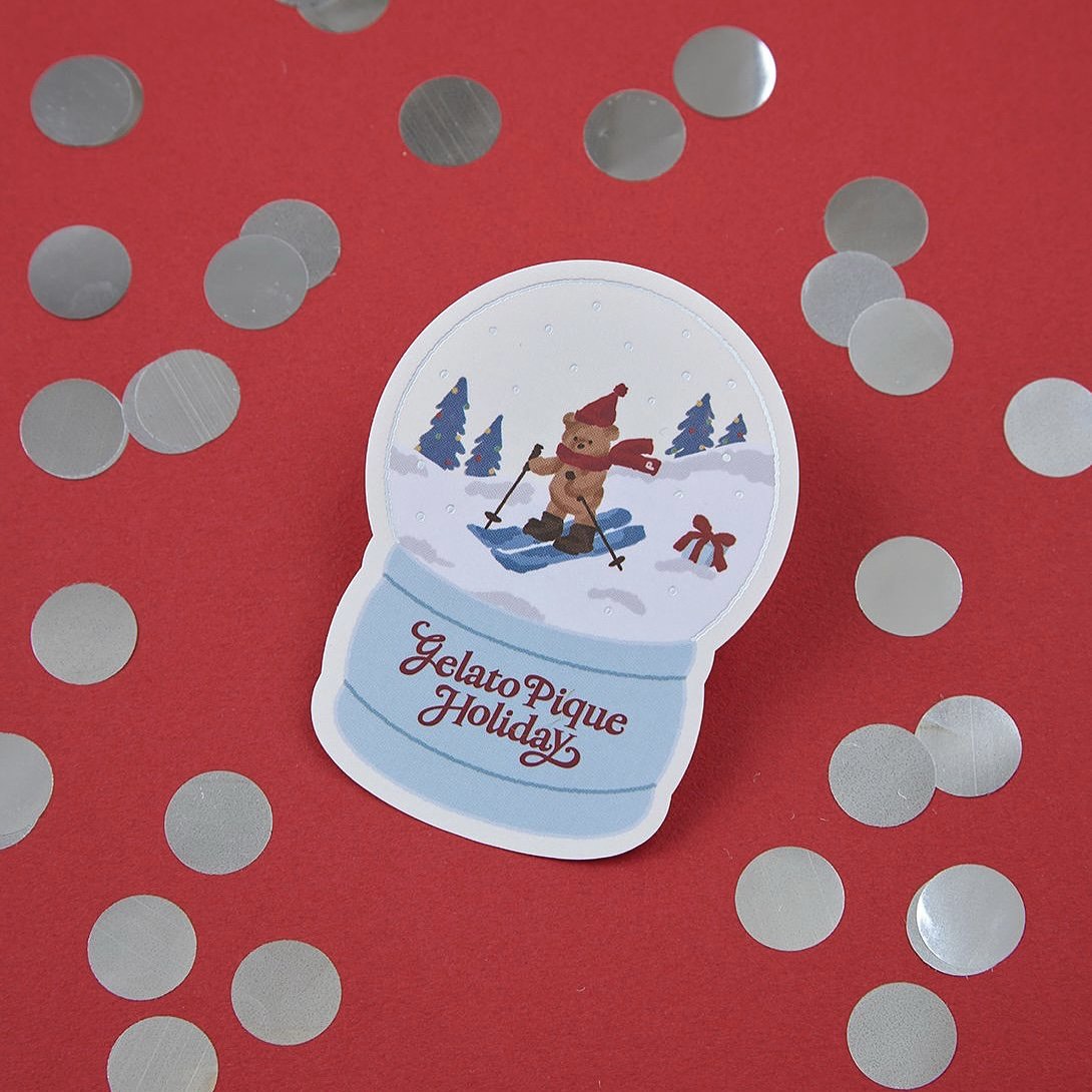※GELATO PIQUE CHRISTMAS GIFT MARKET 2025来場者プレゼント：オリジナルステッカー