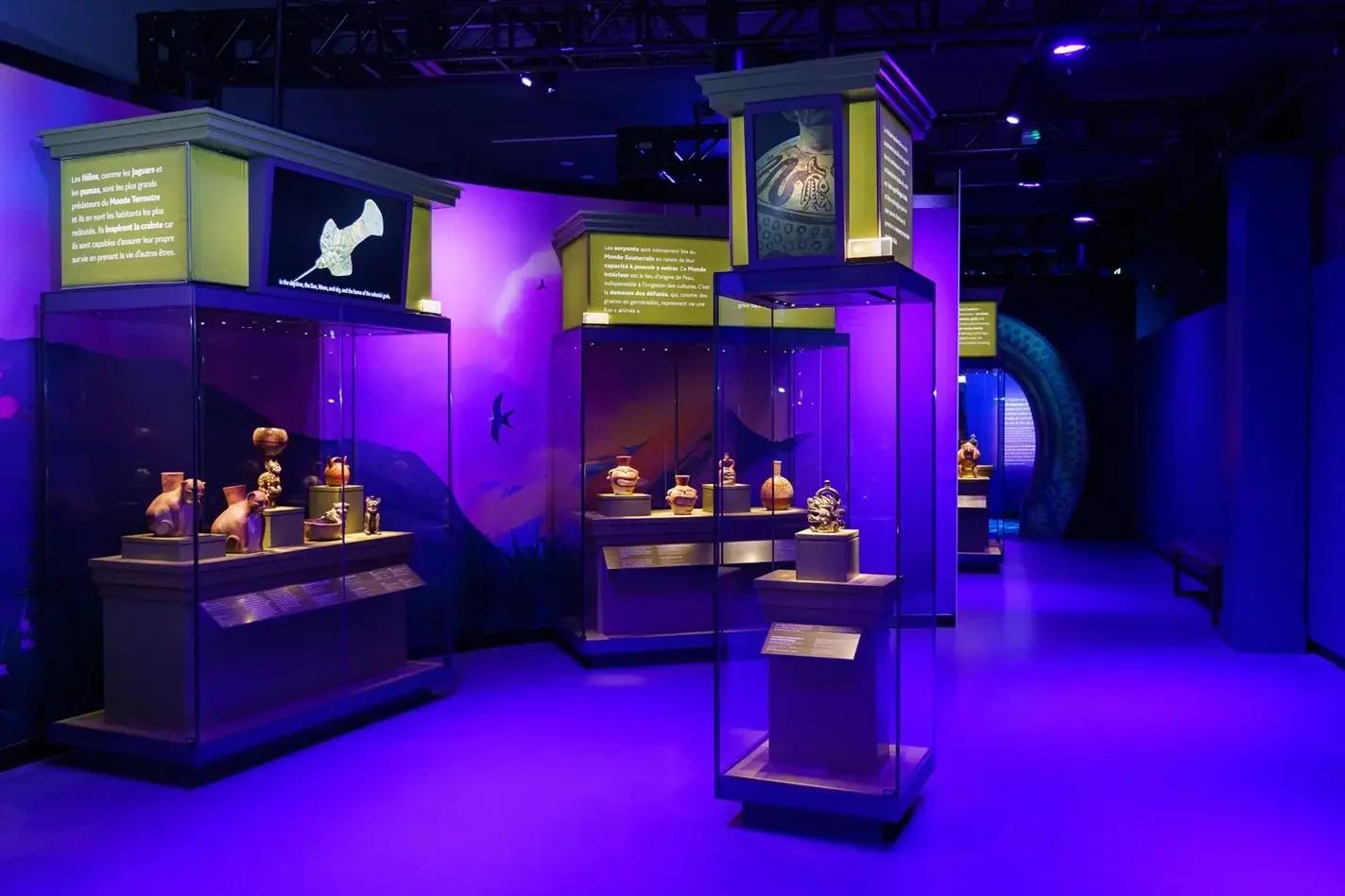 ＜シドニー会場での展示の様子＞2024年 ©MUSEO LARCO  LIMA - PERU