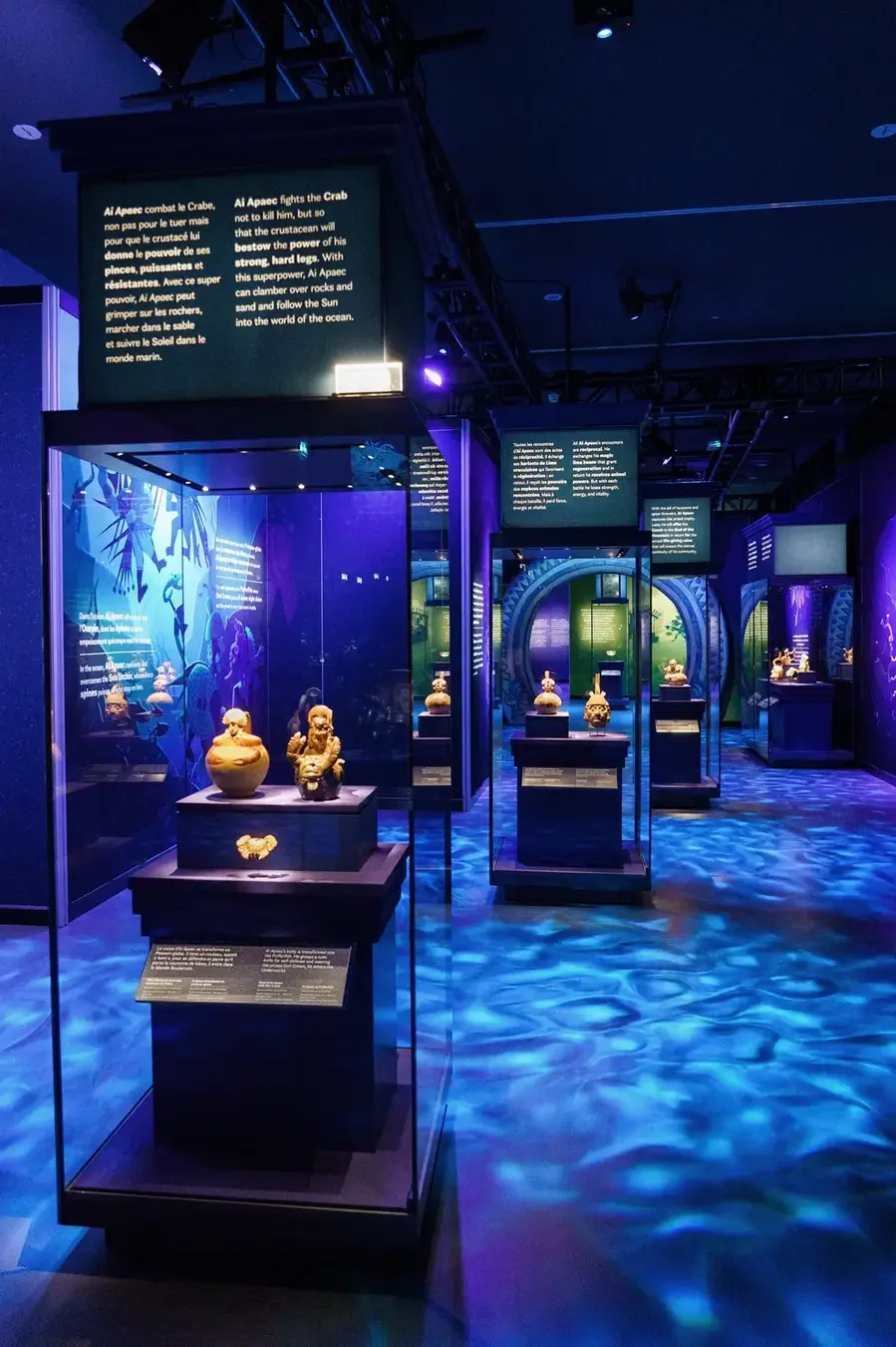 ＜シドニー会場での展示の様子＞2024年 ©MUSEO LARCO  LIMA - PERU