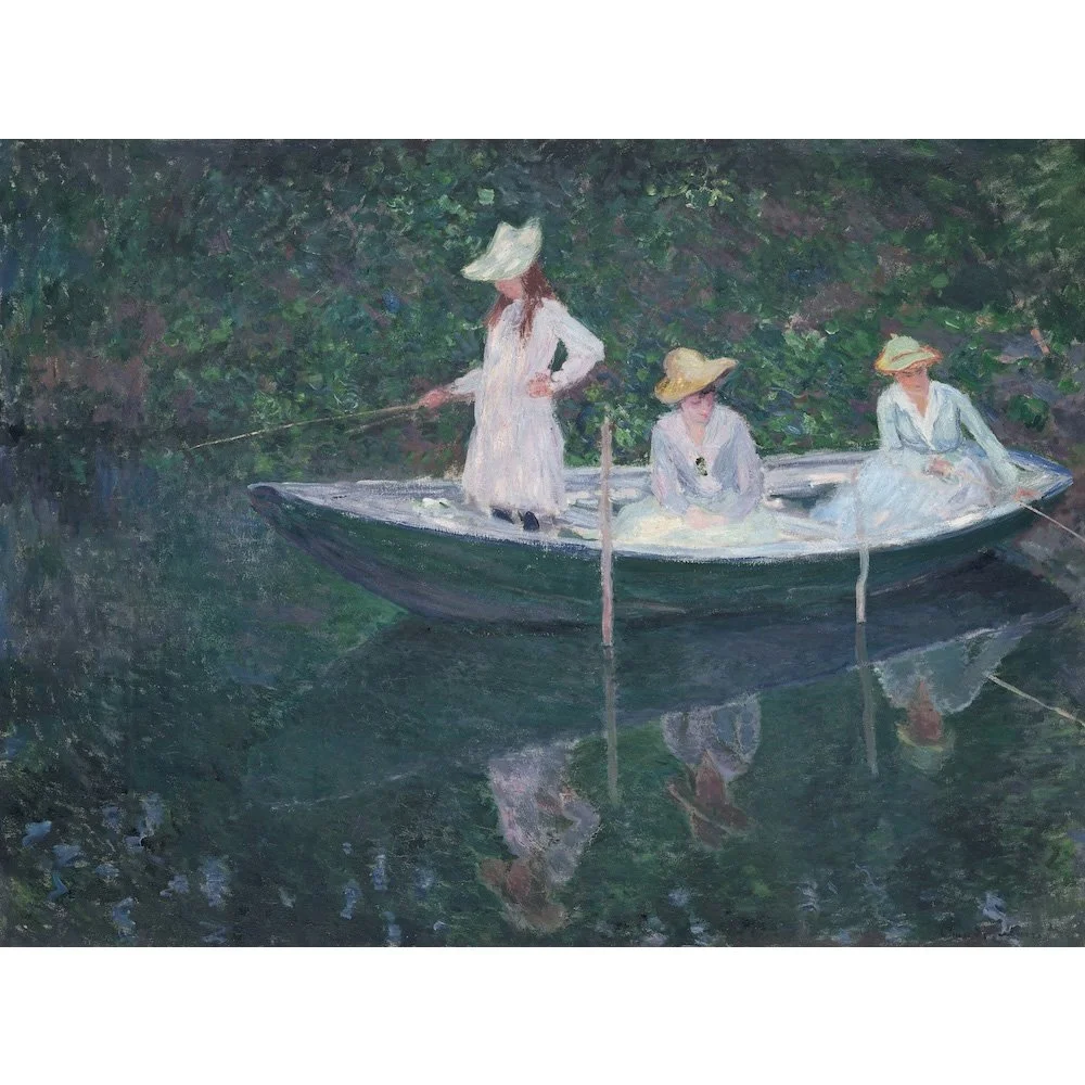 《ノルウェー型の舟で》1887