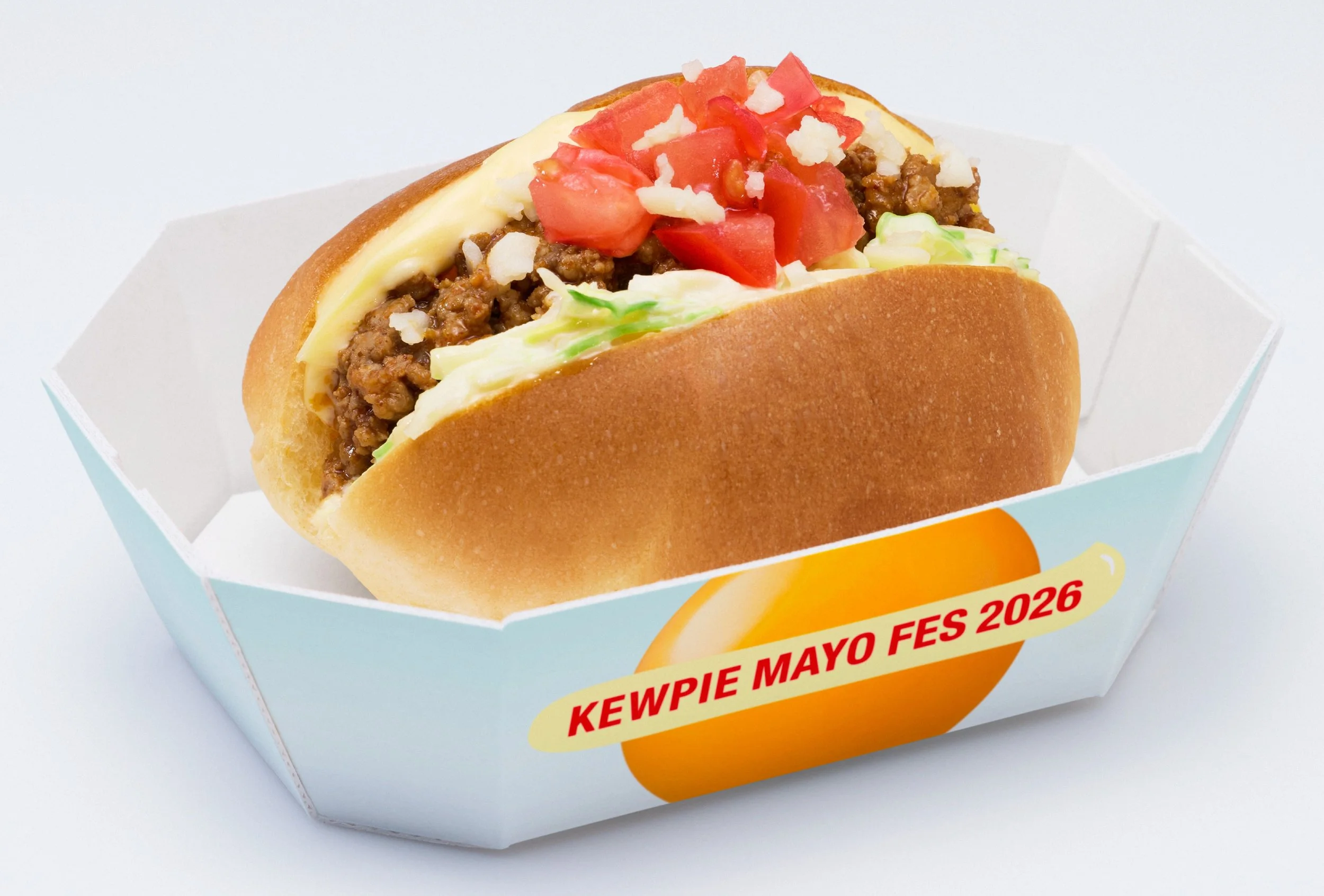 タコス風ロールサンド