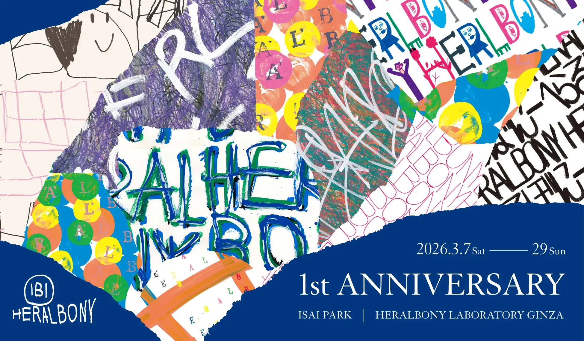 ヘラルボニー1周年、8人の「異彩」が服になった。限定アイテムと体験型イベントを3月7日より開催。