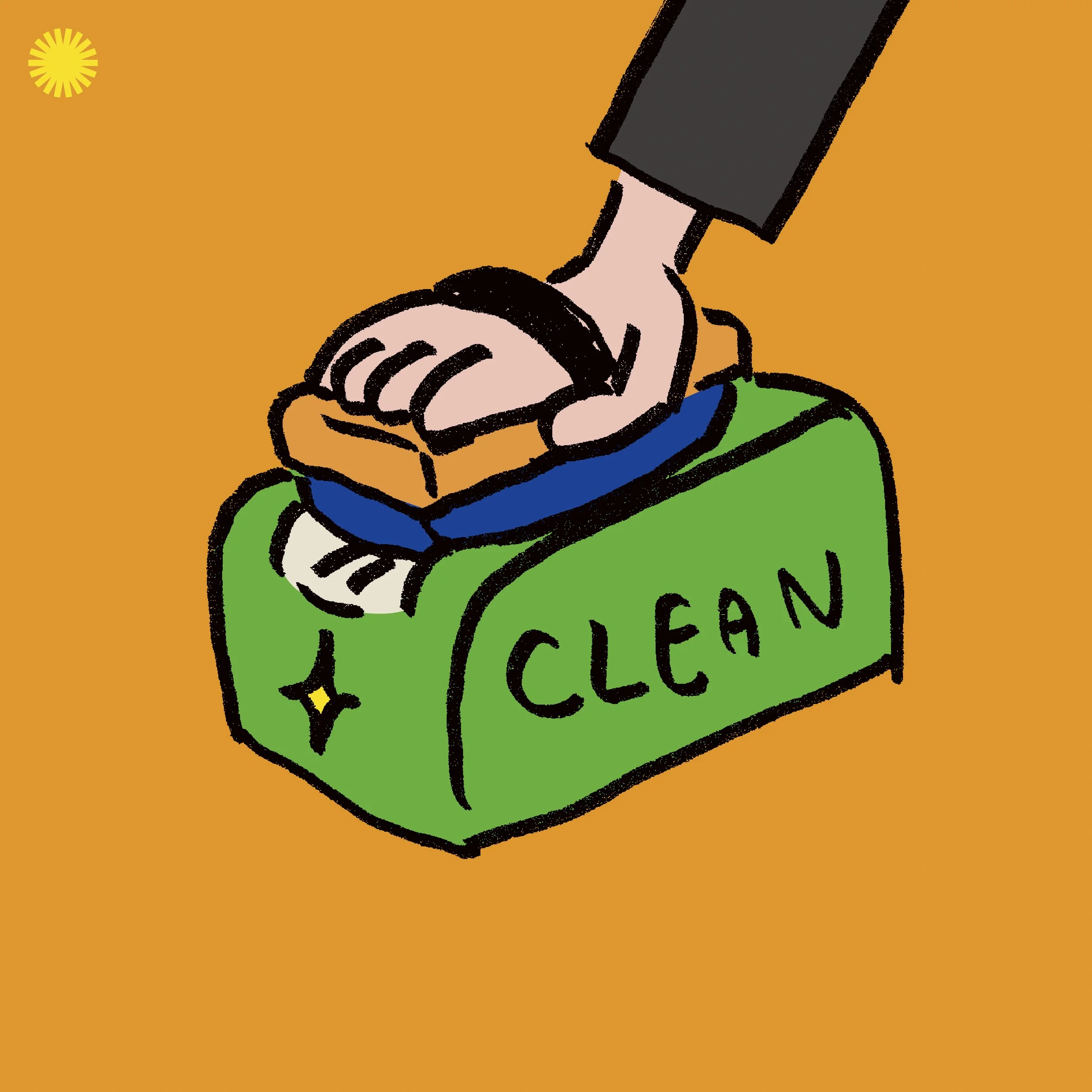 黒板消しクリーナー