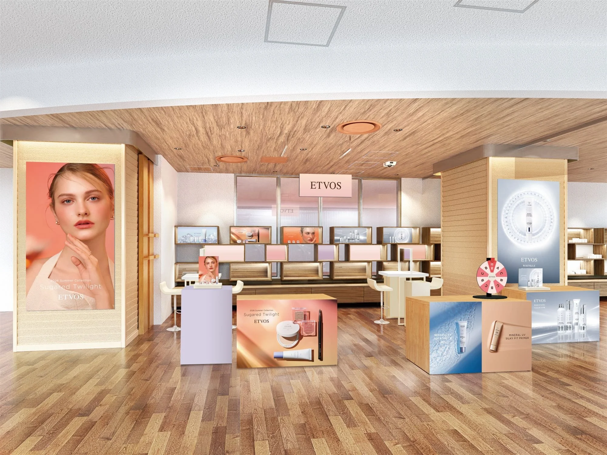【ETVOS】「2026 Summer Collection」伊勢丹新宿で先行発売！限定キット＆特典付きPOP UP開催！
